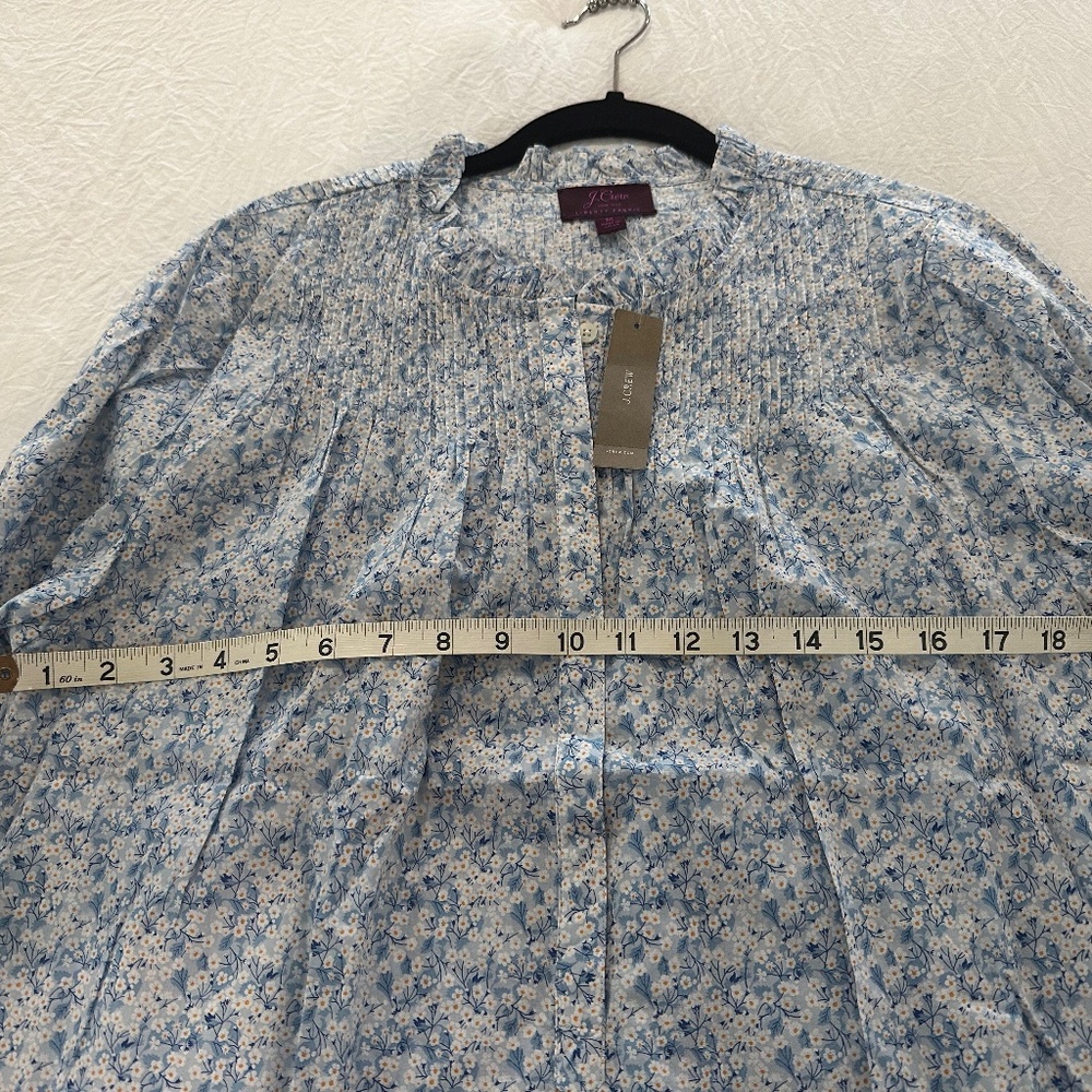 J Crew Factory Liberty Blouse Size Medium NWT
